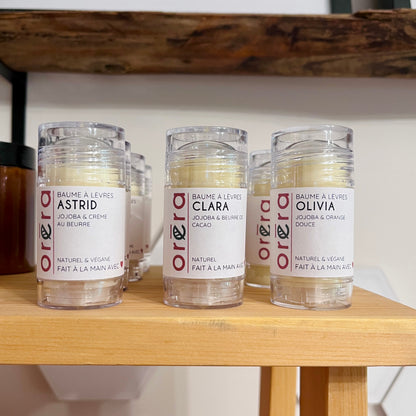 Baume à lèvres géant OLIVIA jojoba & orange douce