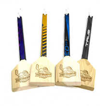 Wood Hockey Stick BBQ Grill Scraper