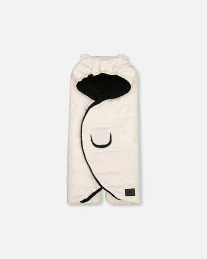 Snuggly Wrap Argent Blanc Pour Siège Auto Et Poussette