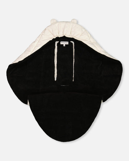 Snuggly Wrap Argent Blanc Pour Siège Auto Et Poussette