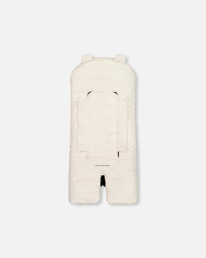 Snuggly Wrap Argent Blanc Pour Siège Auto Et Poussette