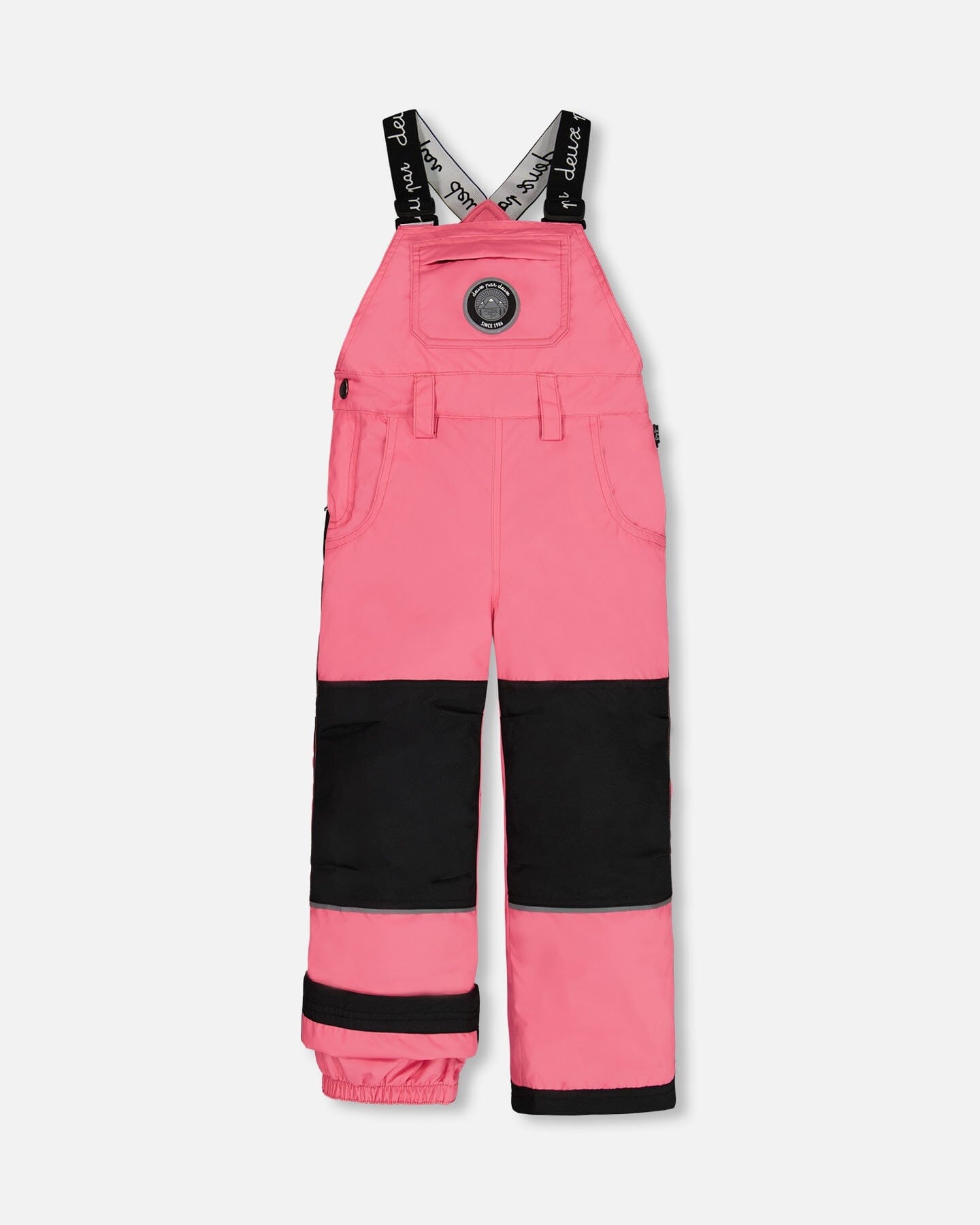 Salopette de ski rose bonbon