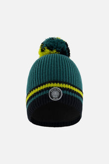Bonnet tricoté vert forêt