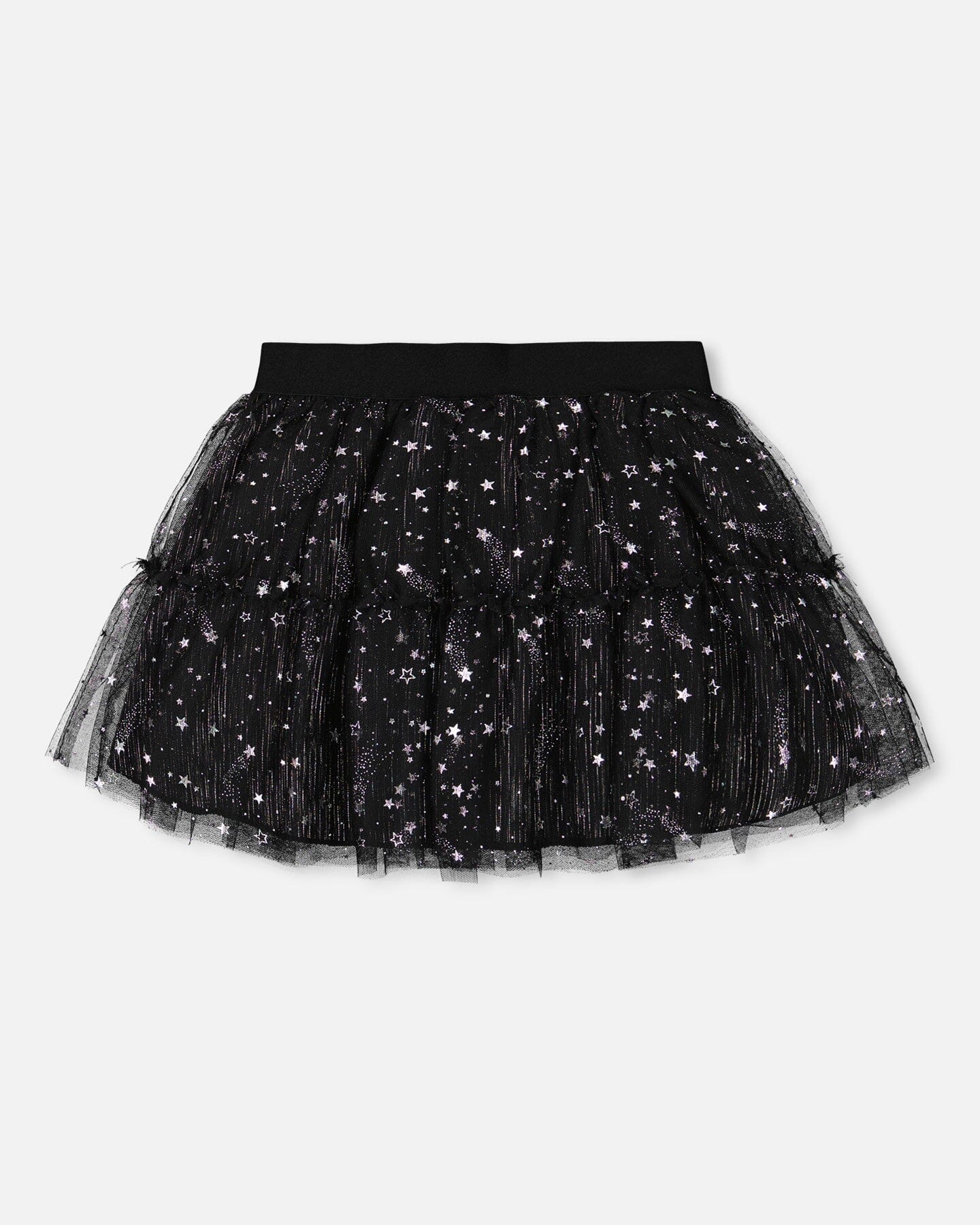Jupe en tulle scintillante noire