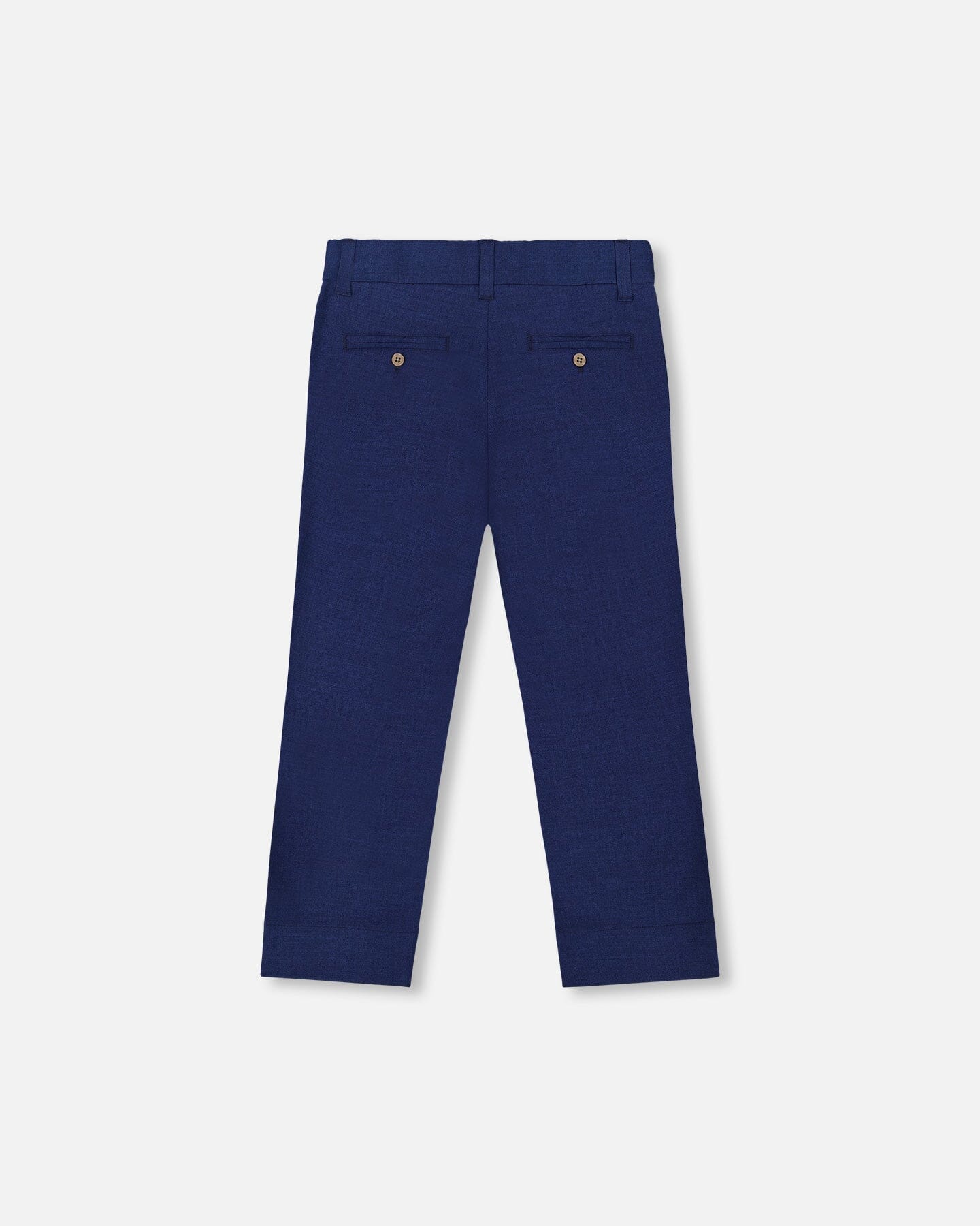 Pantalon à poches obliques bleu marine