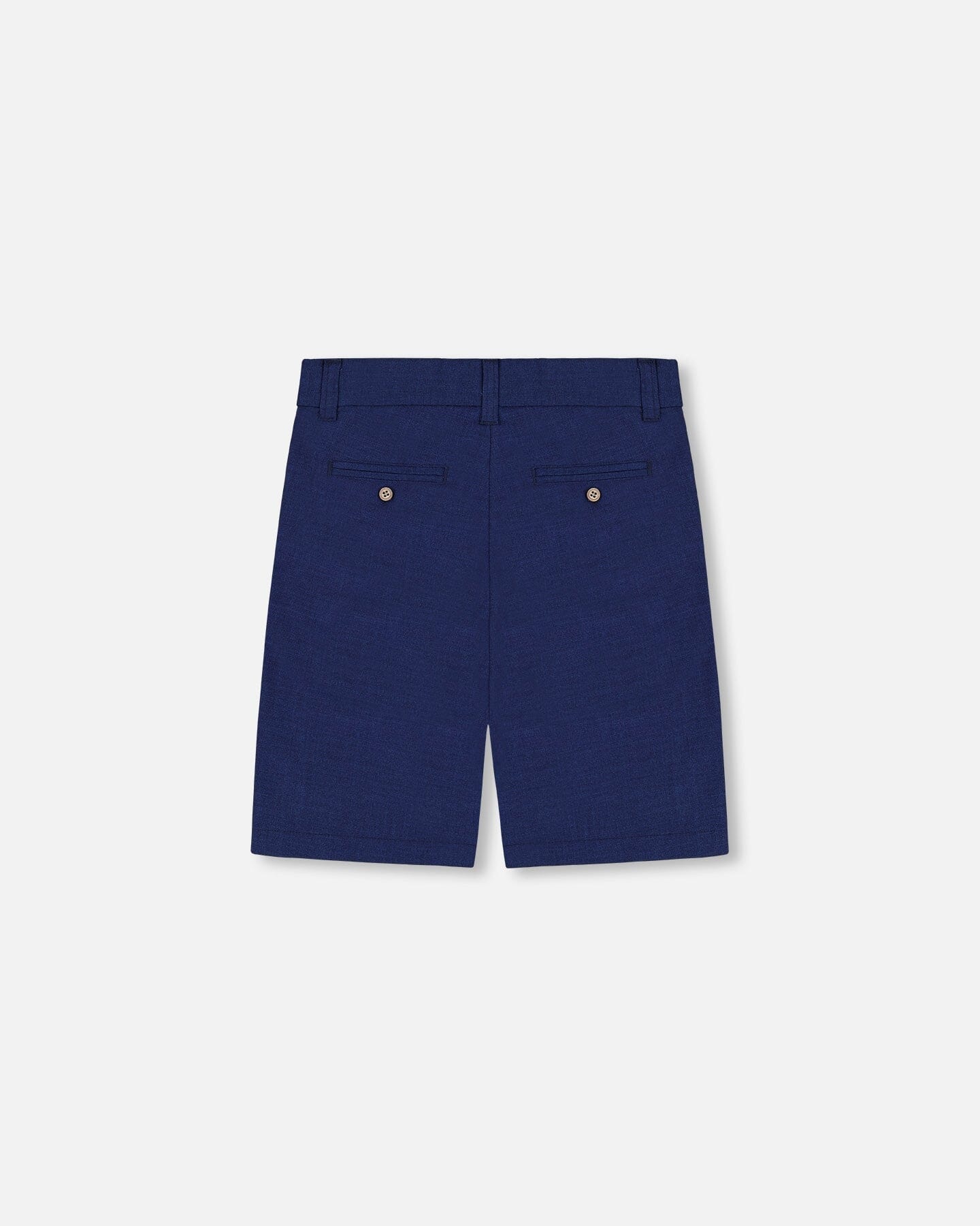 Short ample à poches obliques bleu marine