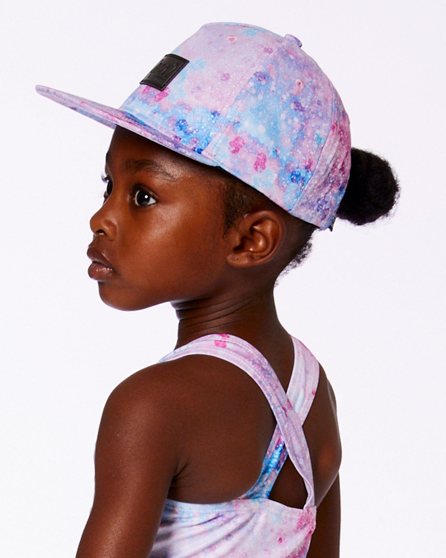Printed Cap Pink With Bubble Effects