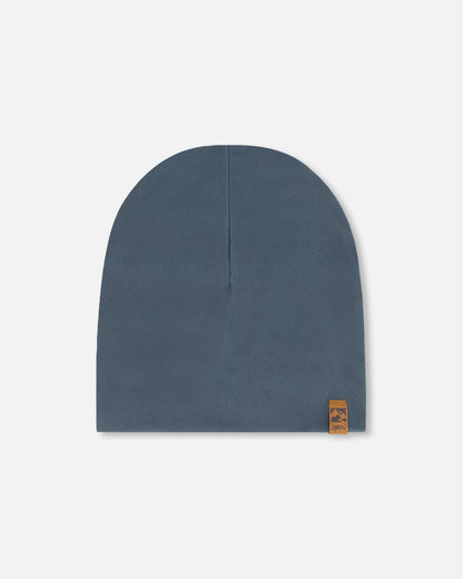 Bonnet uni gris foncé