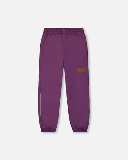 Pantalon imperméable violet