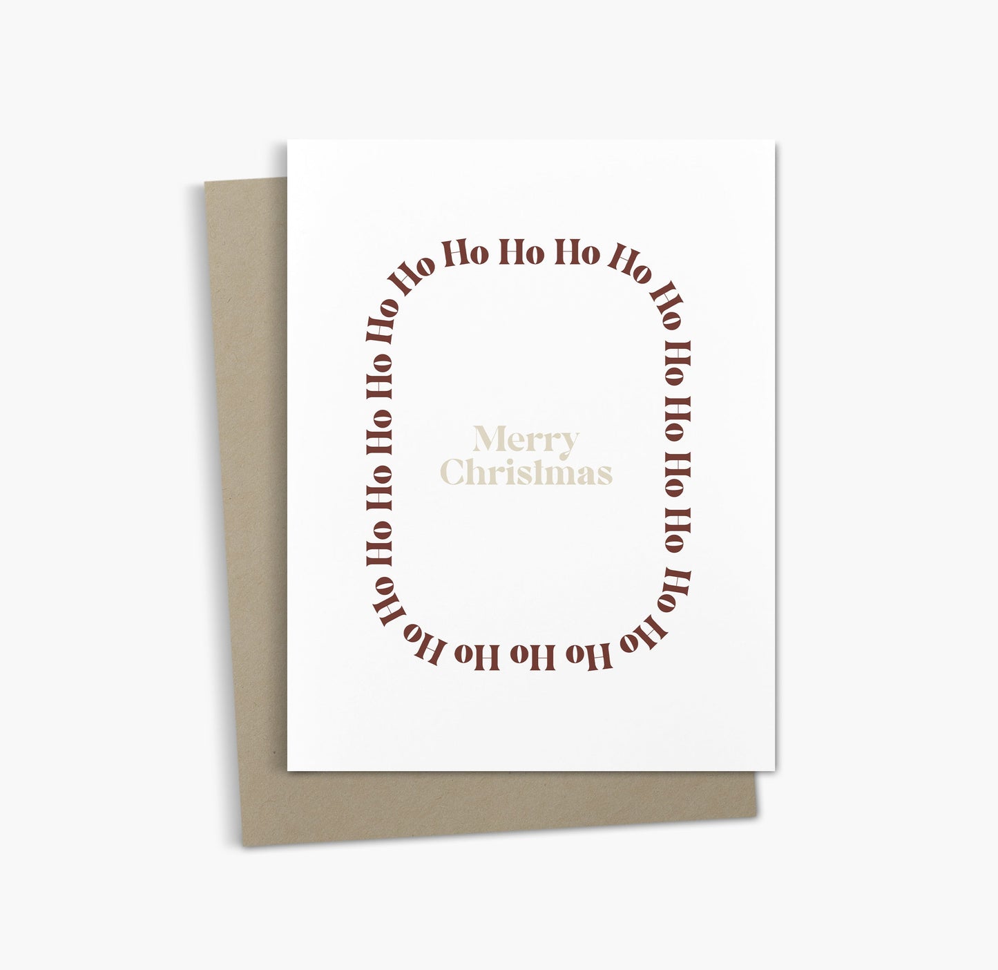 Carte de vœux de Noël | Ho Ho Ho Joyeux Noël