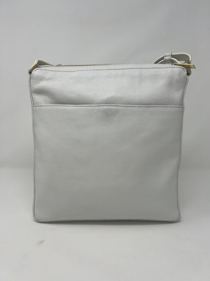 White Leather Crossbody Bag | Gisèle