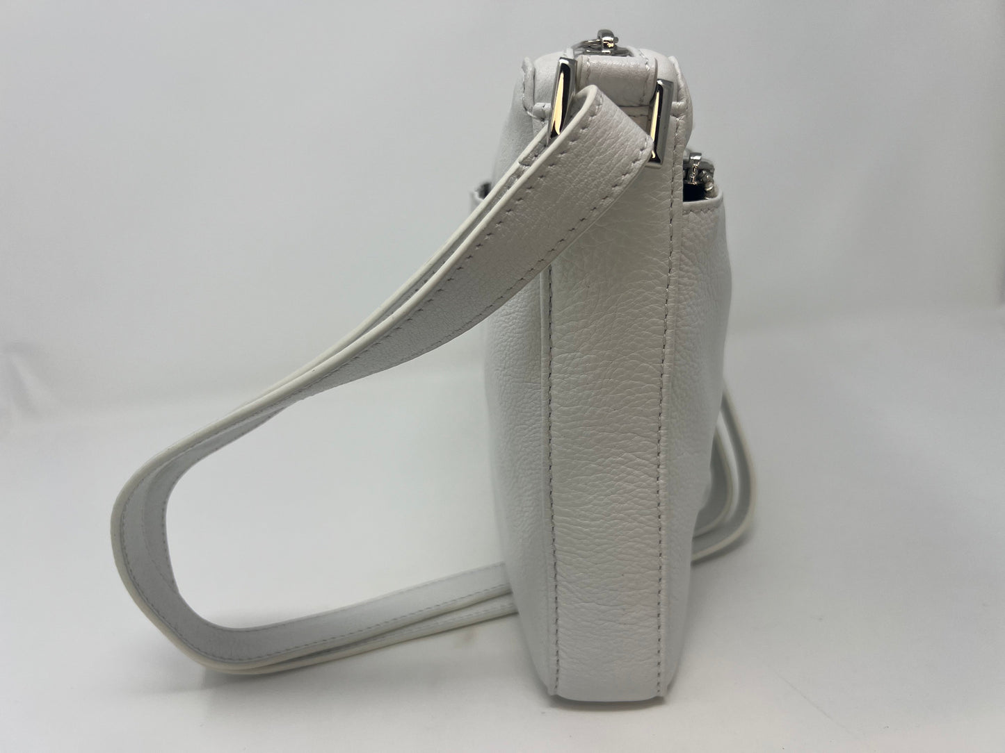 Sac bandoulière blanc | Gisele petit