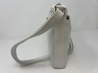 Sac bandoulière blanc | Gisele petit