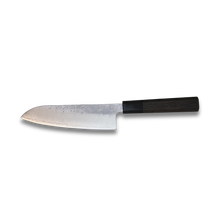 Ginrei Silver 3-Layer Nashiji Santoku knife 170mm Wenge Handle
