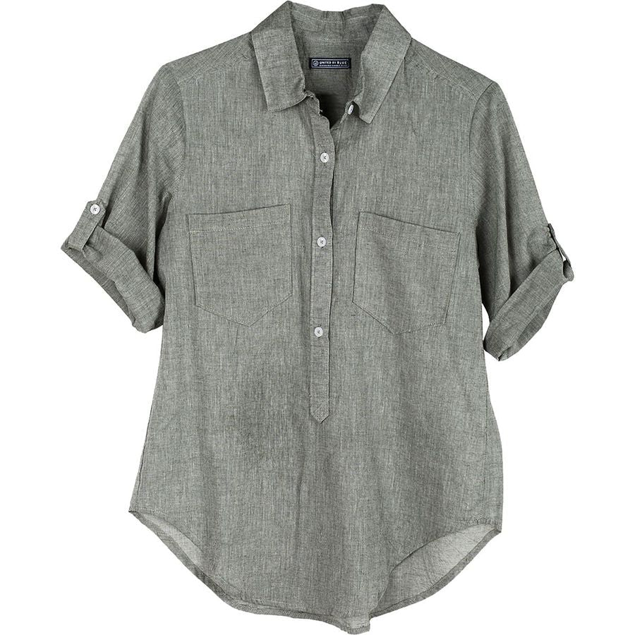 Chemises popover en coton biologique Torrey pour femme United By Blue