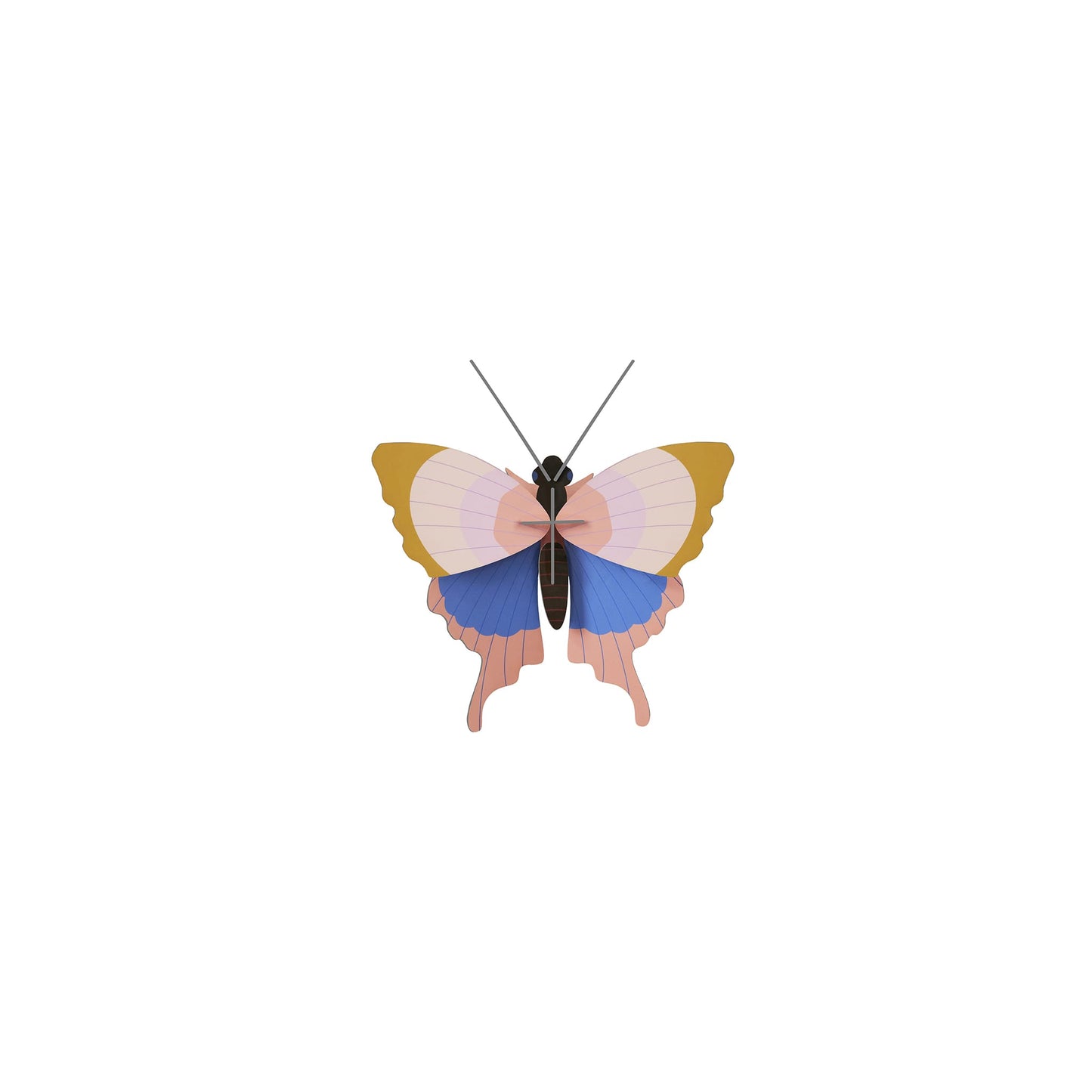Papillon Bord Doré