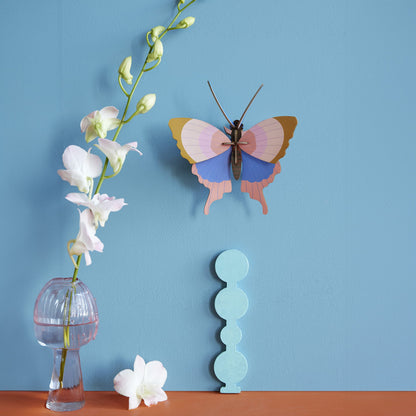 Papillon Bord Doré
