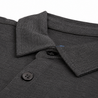 Polo de golf léger en laine mérinos pour homme