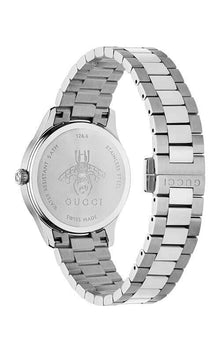 GUCCI G-Timeless Pink Laquered Multi-Bee Watch YA1265033