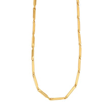 Style GUMIA Gold: Minimalist Geometric Shaped Beaded Chain Necklace