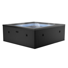 Wave | Garda | 4/6-Person Eco Foam Hot Tub | Square | Built-In Integrated Heater