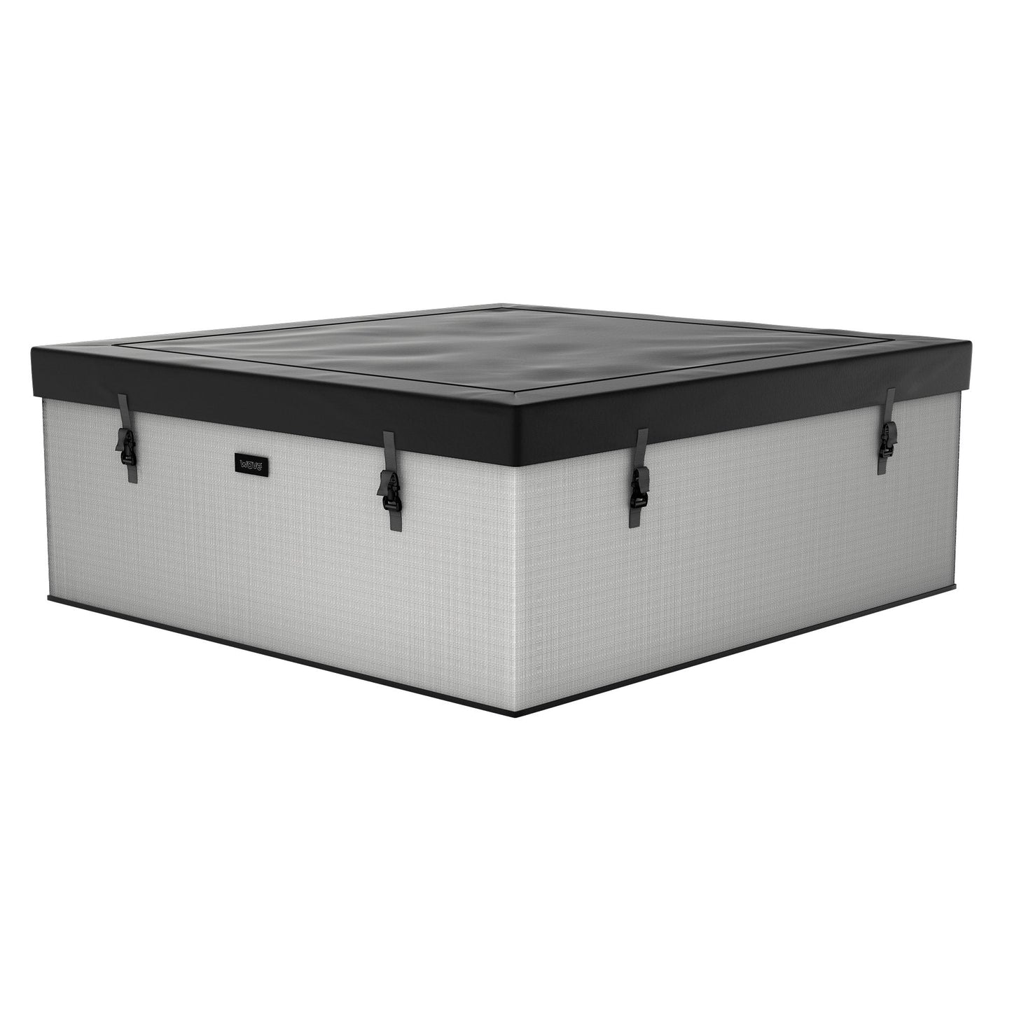 Spa gonflable éco-mousse Wave Garda 4/6 personnes carré avec chauffage intégré