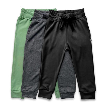 Baby/Kids' Lightweight Bamboo Joggers | Leaf Green