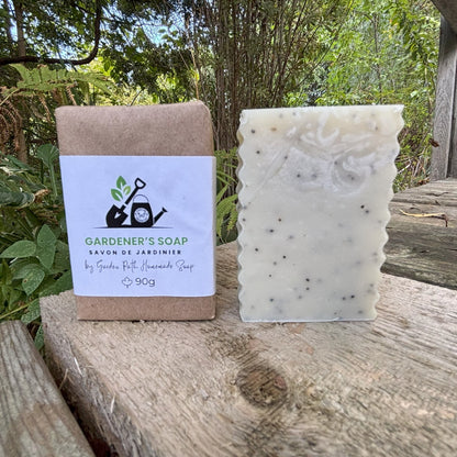 Savon de Jardinier | Savon Exfoliant 100% Naturel aux Huiles Essentielles