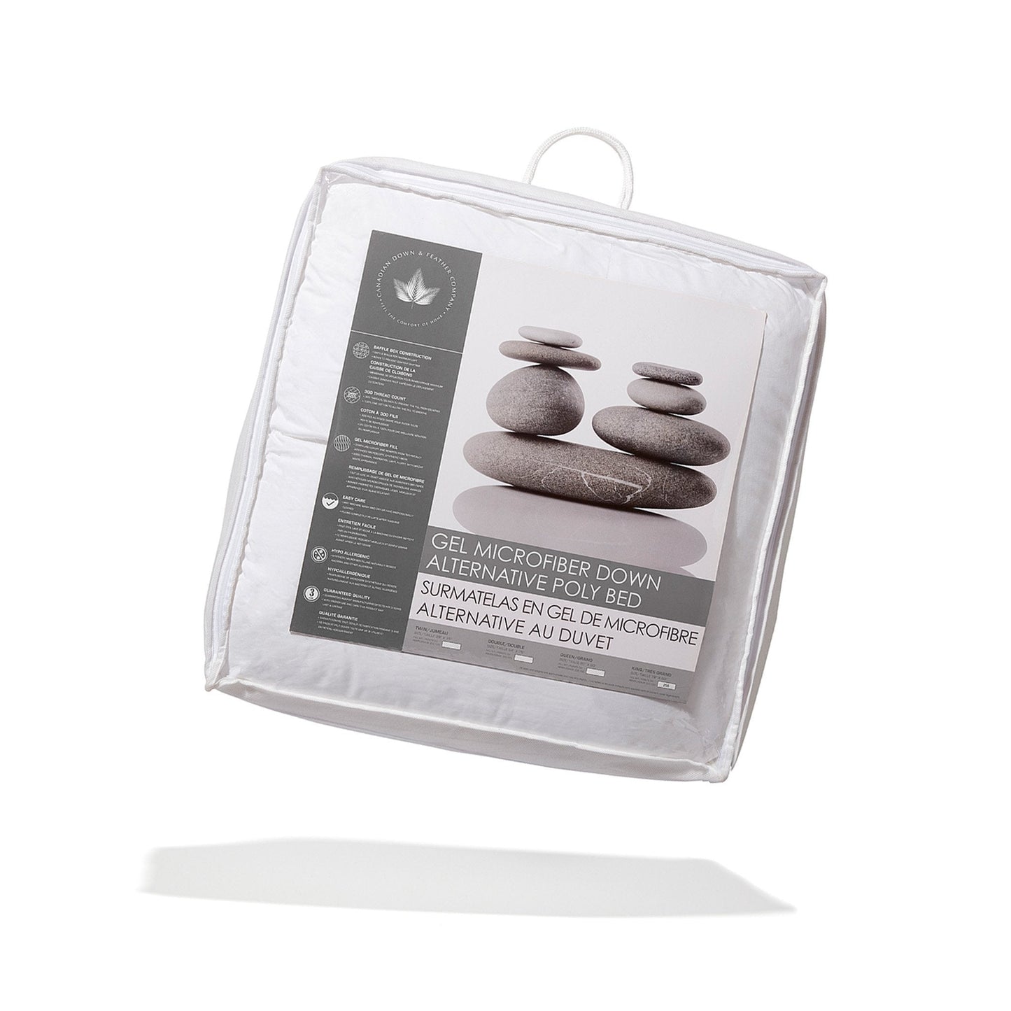 Lit alternatif en microfibre de gel