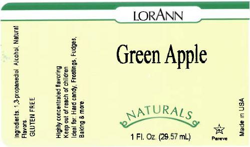 Green Apple Flavoring - Compounded Natural Flavors 16 oz., 1 Gallon, 5 Gallon - Ships Free Within Canada on Orders Above CAD $199