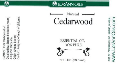 Cedarwood Oil - Aromatherapy - 1 oz., 16 oz. - Ships Free Within Canada on Orders Above CAD $199
