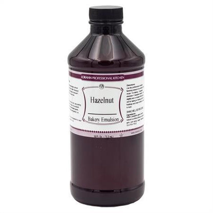 Hazelnut Bakery Emulsion - 4 oz. - 16 oz., 1 Gallon, 5 Gallons - Bakery Emulsions Canada - Ships Free Within Canada on Orders Above CAD $199