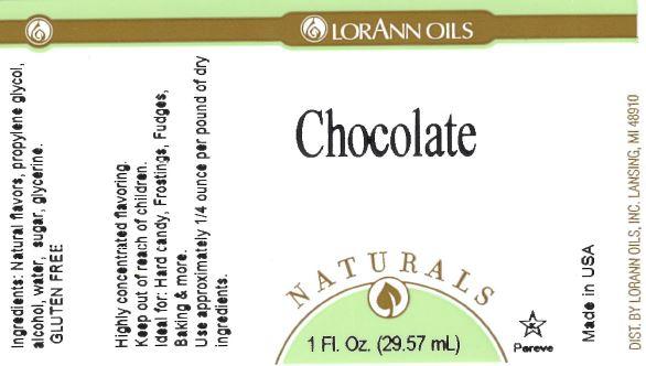 Chocolate Flavoring - Compounded Natural Flavors 16 oz., 1 Gallon - Ships Free Within Canada on Orders Above CAD $199