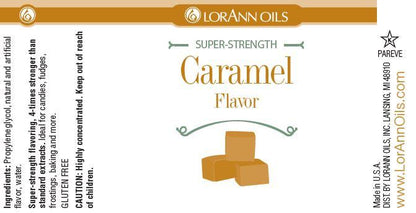 Caramel Flavoring - Super Strength Flavor 1 oz., 16 oz., 1 Gallon, 5 Gallons - Ships Free Within Canada on Orders Above CAD $199