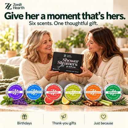 Shower Steamer for Women – 6 Pack Gift Set