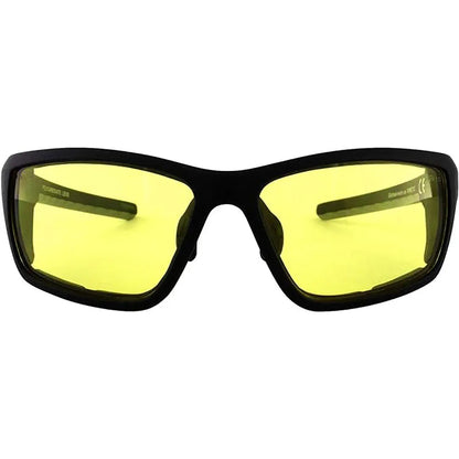 Lunettes de soleil Kinetic ajustables et rembourrées de Global Vision pour moto. Lunettes de protection souples, homologuées pour la conduite.