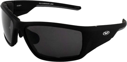 Lunettes de soleil Kinetic ajustables et rembourrées de Global Vision pour moto. Lunettes de protection souples, homologuées pour la conduite.