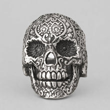 Bague Tête de Mort Mexicaine pour homme GoSteel