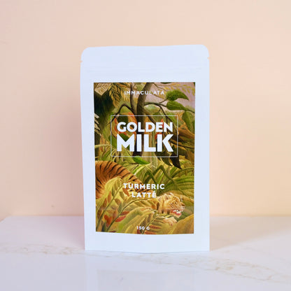LATTE AU LAIT D'OR ET AU CURCUMA
