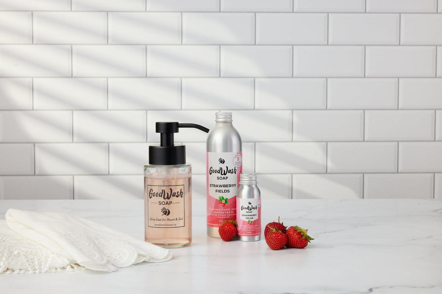 Strawberry Fields Foaming Hand Soap Refill Concentrate