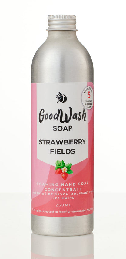 Strawberry Fields Foaming Hand Soap Refill Concentrate