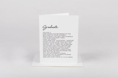 Dear Graduate