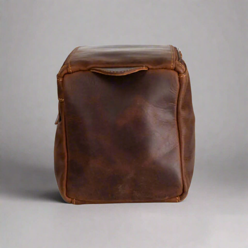 Trousse de toilette de voyage Darwin en cuir Greenwood