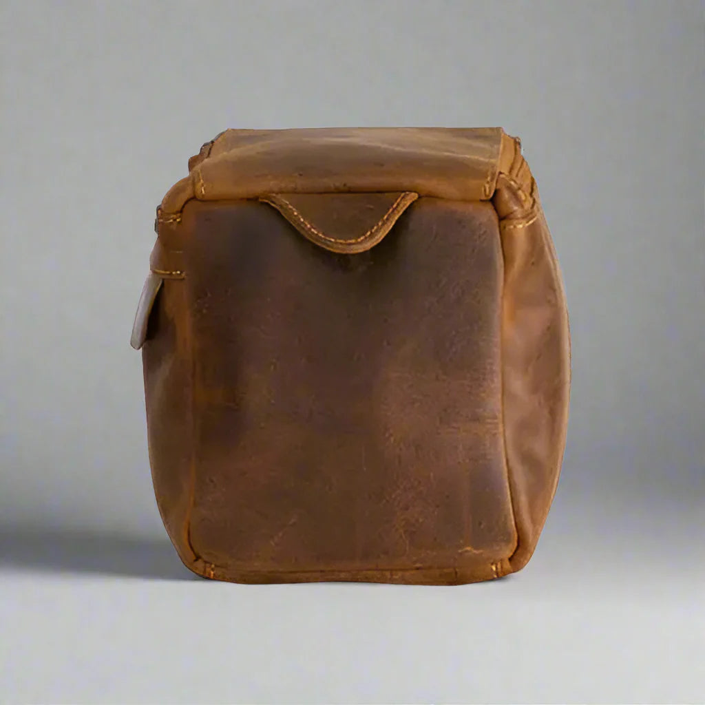 Trousse de toilette de voyage Darwin en cuir Greenwood