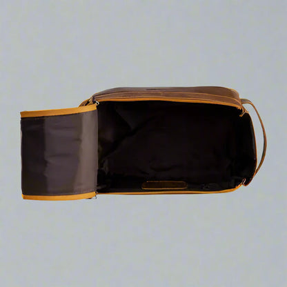 Trousse de toilette de voyage Darwin en cuir Greenwood