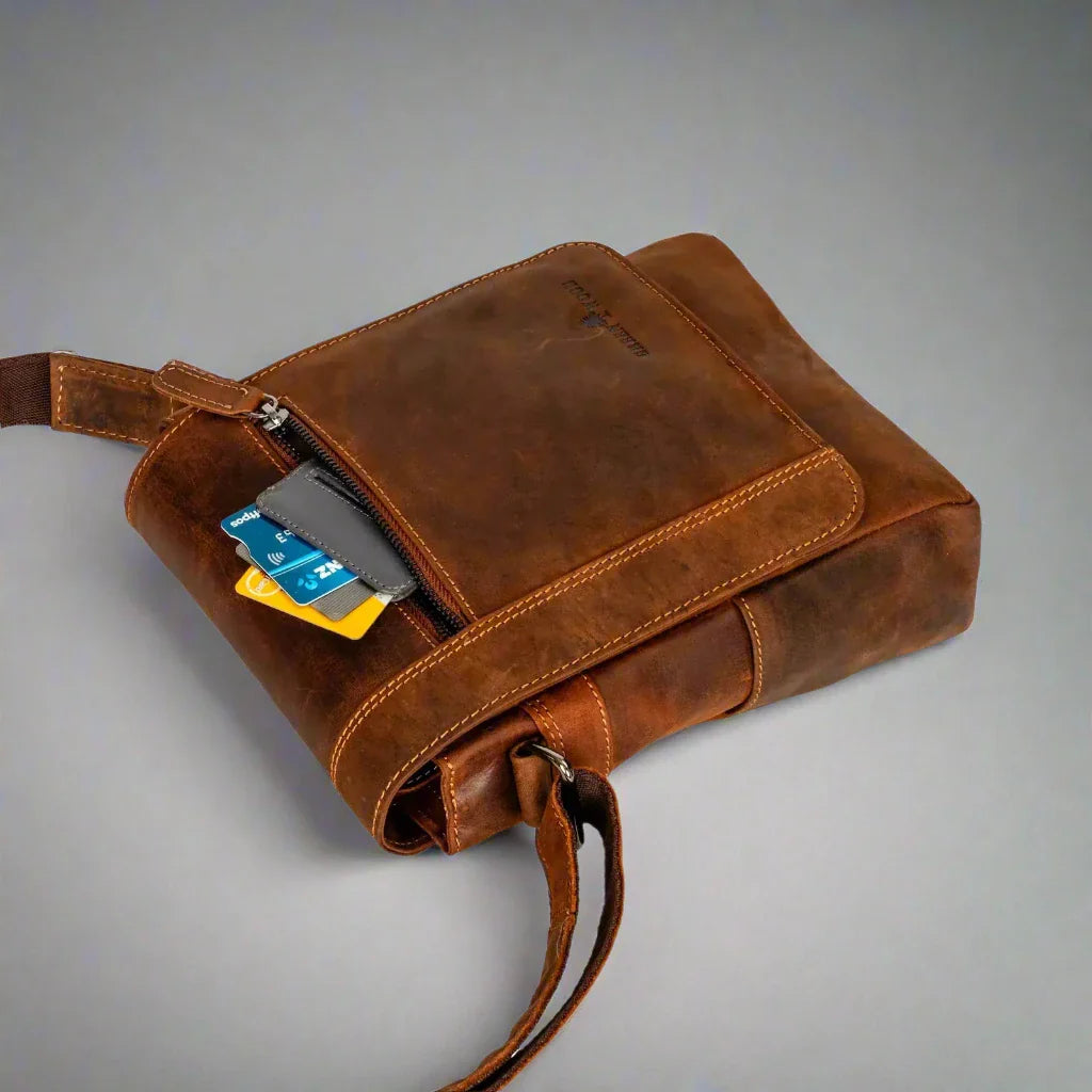 Sac bandoulière Henry Mini de Greenwood Leather