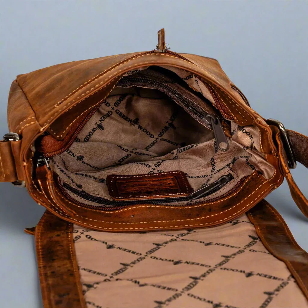 Sac bandoulière Henry Mini de Greenwood Leather