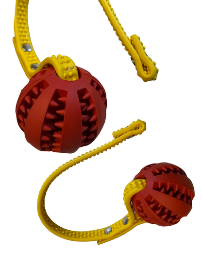 BioThane Tug Ball for Dogs – Heavy or GRIP Version