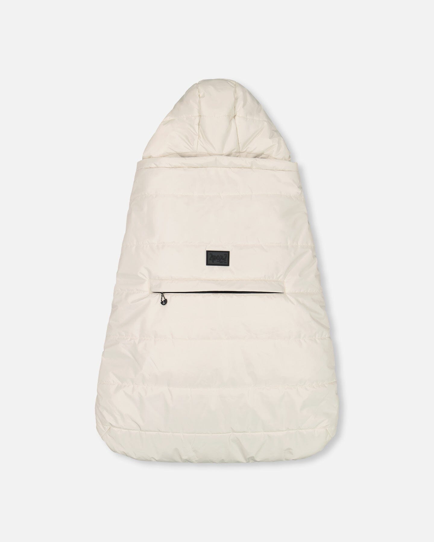Housse multifonction 3-en-1 pour siège auto, poussette et porte-bébé, coloris blanc cassé