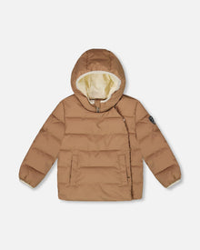 Manteau bouffant d'hiver compressible conçu pour les sièges auto Chanterelle